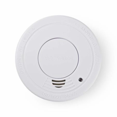 NEDIS detektor kouře/ EN 14604/ hlasitost 85 dB/ 1x 9V/6F...