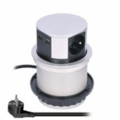 Zásuvkový blok SOLIGHT PP100USB