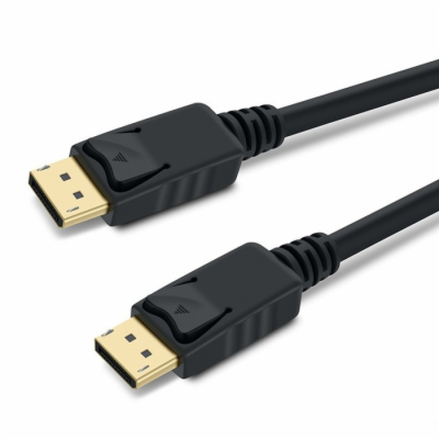 PREMIUMCORD DisplayPort 1.3/1.4 přípojný kabel M/M, zlace...