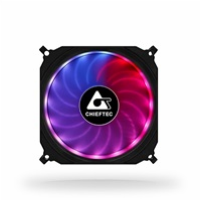 CHIEFTEC ventilátor Tornado / 120mm fan / RGB LED / ultra...