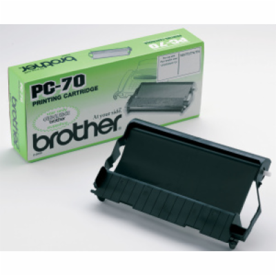 BROTHER PC70YJ1 Ribbon Brother 1 szt FaxT/T72/T74/T76/T78