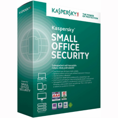 Kaspersky Small Office 20-24 licencí  3 roky Obnova