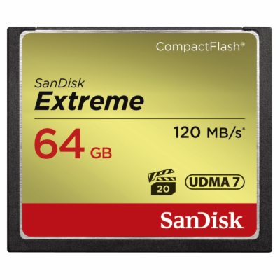 SanDisk Extreme Compact Flash 64GB