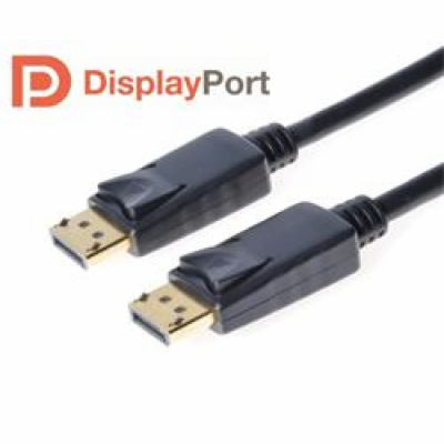 PREMIUMCORD DisplayPort 1.2 přípojný kabel M/M, zlacené k...