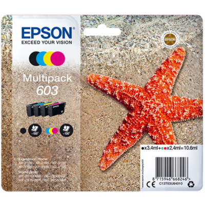 Epson C13T03U64010 - originální EPSON ink Multipack "Hvěz...