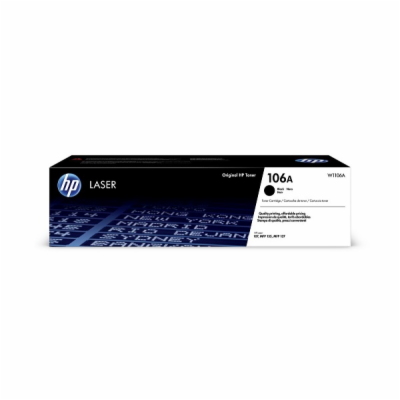 HP W1106A - originální HP - Toner do tiskárny HP 106A čer...