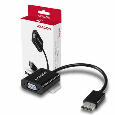 AXAGON RVD-VGN, DisplayPort -> VGA redukce / adaptér, Ful...