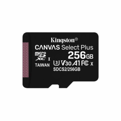 Kingston Canvas Select Plus microSDXC 256 GB SDCS2/256GBS...
