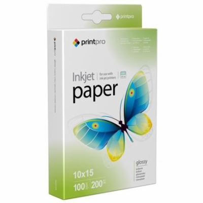Colorway fotopapír Print Pro lesklý 200g/m2/ 10x15/ 100 l...