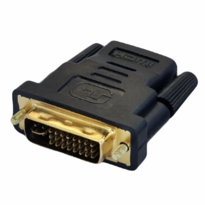 Akyga adaptér DVI-M 24+5/HDMI-F/Duplex/cerná