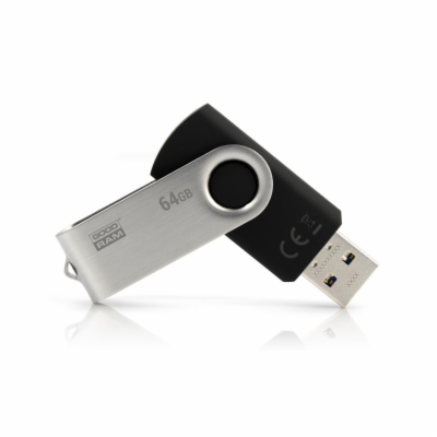 GOODRAM Flash Disk 64GB UTS3, USB 3.0, černá
