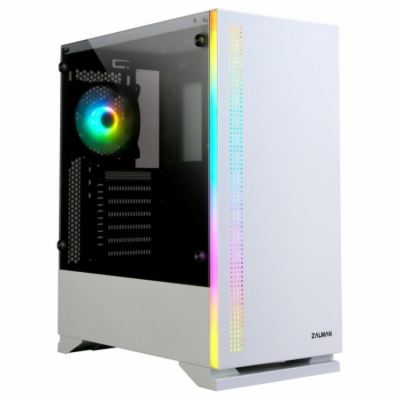 Zalman skříň S5 White / Middle tower / ATX / USB 3.0 / US...