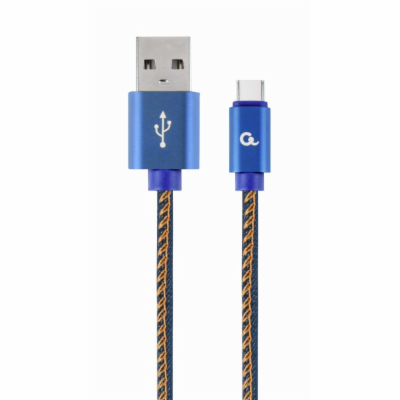 GEMBIRD Kabel USB 2.0 AM na Type-C kabel (AM/CM), 2m, opl...