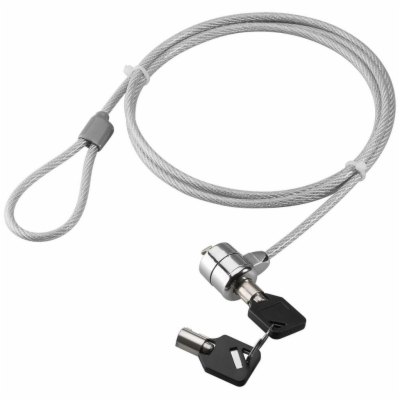 TECHLY 106060 Notebook security cable lock with key 1.4m ...