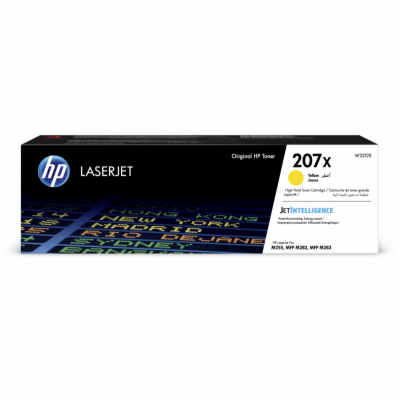 HP toner 207X (Žlutý, 2450str) pro HP Color LaserJet Pro ...