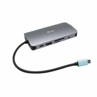 i-Tec USB-C Metal Nano Dock HDMI/VGA with LAN + Power Del...