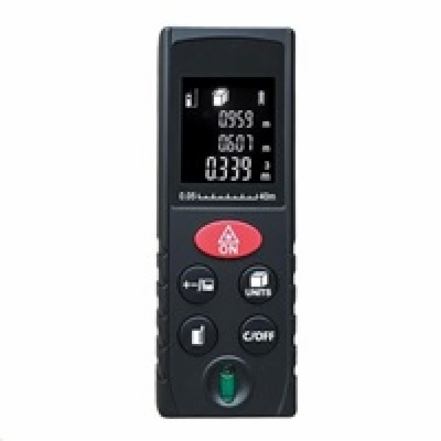 Solight laserový měřič vzdálenosti, 0,05 - 40m - DM40