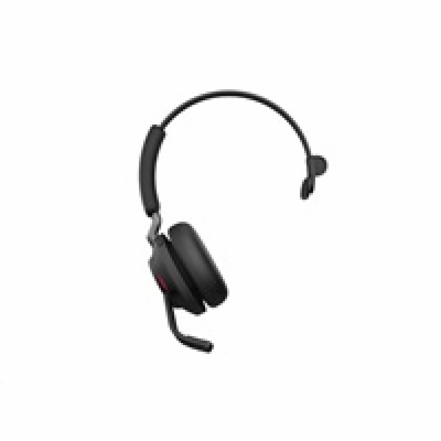 Jabra Evolve2 65/Mono/BT/Bezdrát/MS/Černá
