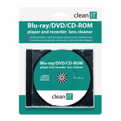 CLEAN IT čistící CD pro Blu-ray/DVD/CD-ROM přehrávače (ná...