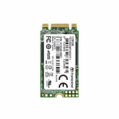 TRANSCEND MTS552T-I 128GB Industrial 3K P/E SSD disk M.2,...