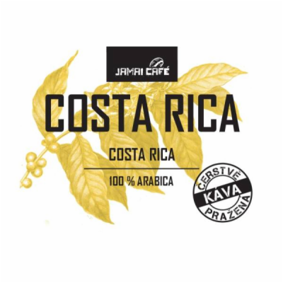 Jamai Café Pražená zrnková káva - Kostarika (500g)