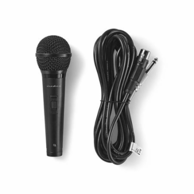 NEDIS kabelový mikrofon/ Kardioid/ odnímatelný kabel 5m/ ...