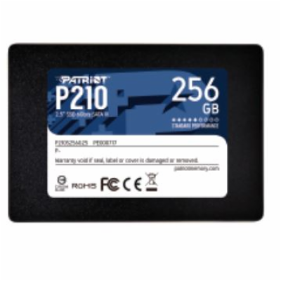 Patriot P210 256GB, P210S256G25 SSD / 2,5" / Interní / SA...