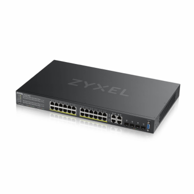 Zyxel GS2220-28HP,EU region,24-port GbE L2 PoE Switch wit...