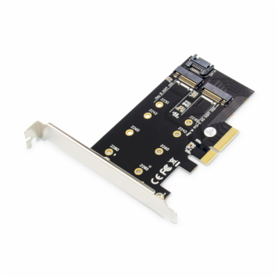 Digitus M.2 NGFF / NVMe SSD PCIexpress Add-On karta podpo...