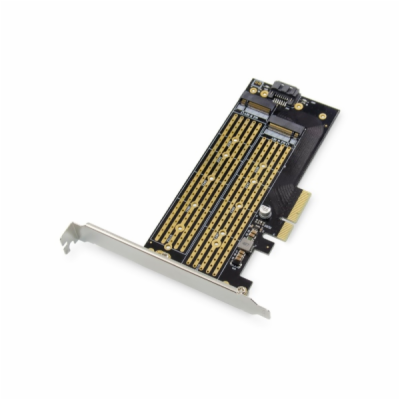 Digitus M.2 NGFF / NVMe SSD PCIexpress Add-On karta podpo...