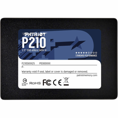 PATRIOT P210 2TB SSD / 2,5" / Interní / SATA 6GB/s / 7mm