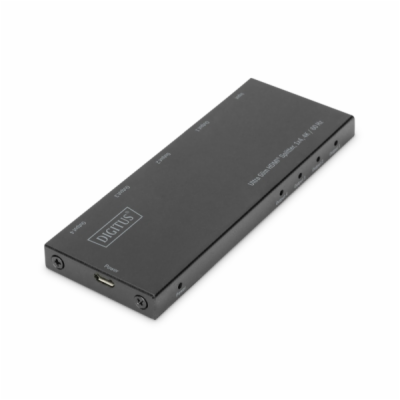 DIGITUS DS-45323 Ultra Slim HDMI Splitter 1x4 4K/60Hz HDR...