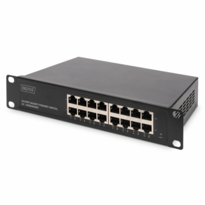 Digitus DN-80115 Digitus Gigabit Ethernet Switch 16 port,...