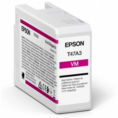 EPSON ink Singlepack Vivid Magenta T47A3 UltraChrome Pro ...