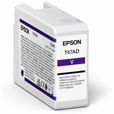 EPSON ink Singlepack Violet T47AD UltraChrome Pro 10 ink ...