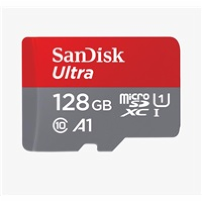 SanDisk MicroSDXC karta 128GB Ultra (100MB/s, Class 10, A...