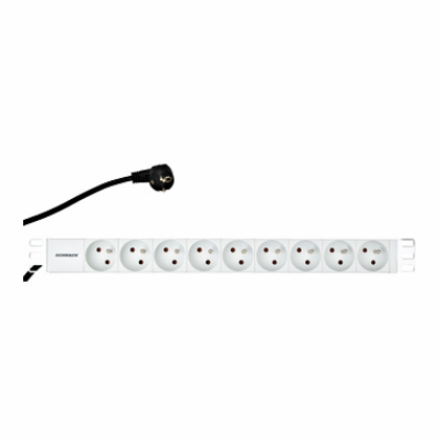 Schrack panel PDU 2 m IU070110 Napájecí panel PDU 19", 9x...