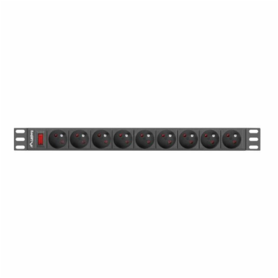LANBERG NAPÁJECÍ DISTRIBUČNÍ JEDNOTKA (PDU) 19"  1U 16A 3...