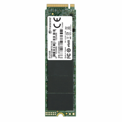TRANSCEND MTE112S 512GB SSD disk M.2 2280, PCIe Gen3 x4 N...