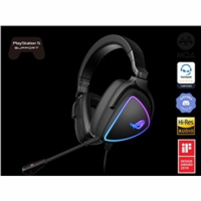 ASUS sluchátka ROG DELTA S, Gaming Headset, černá