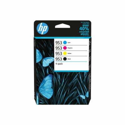 HP 953 CMYK Original Ink Cartridge 4-Pack (700 / 700 / 70...