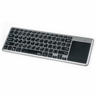 HAMA klávesnice KW-600T/ bezdrátová/ 2,4GHz/ touchpad/ pr...