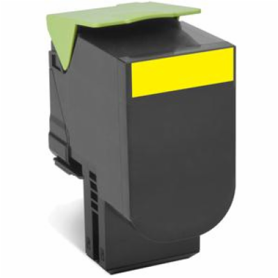 Lexmark 80C2XCE azurová tonerová kazeta, extra vysokokapa...