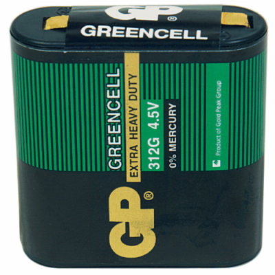 Baterie GP Greencell 4,5V (plochá)