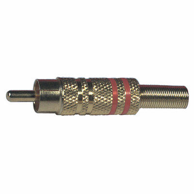 CINCH K312 zlatý-červený - vidlice K2307