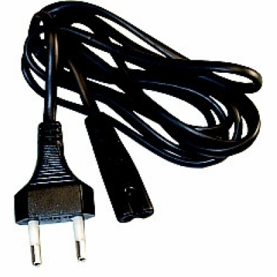 Solight napájecí kabel 2-pin, 230V, 2,5A, 2m - SSP0102E