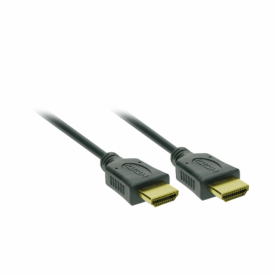 Solight HDMI kabel s Ethernetem, HDMI 1.4 A konektor - HD...