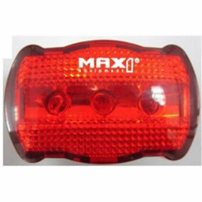 Zadní blikačka MAX1 LED3 červená  28277