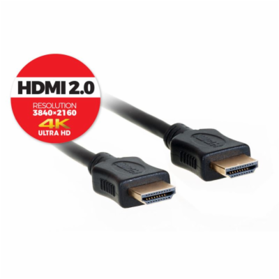 HDMI kabel 2.0,  1,5m, sáček  AQKVH015