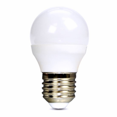 Solight LED žárovka, miniglobe, 6W, E27, 4000K, 510lm - W...